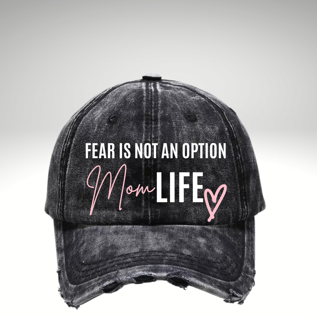 NO Fear Mom Life Vintage Hat - Sassy Princess Collection